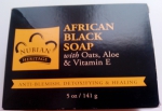 Черное африканское мыло, упаковка
