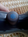 Кнопка подачи холодного воздуха в фене Philips HP 4935-22 Salon Dry Active ION