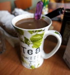 Кружка Konitz Tea 565 мл с кофе (ложка внутри - столовая!)