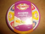 Так выглядит плавленный сыр President  "Ассорти»