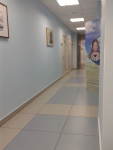 коридор второго этажа клиники