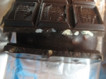 шоколад в разломе