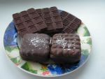 Шоколадное печенье из кондитерской
