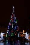 Вильнюс, елка на Ратушной площади