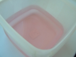 Розовая ванночка
