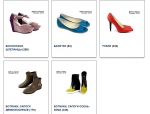 Разновидность женской обуви на сайте.