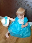 Мой ребенок в платье куклы