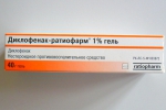 Диклофенак-ратиофарм 1% гель нестероидное противовоспалительное средство в упаковке