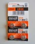 Батарейки Maxell Alkaline LR44 A76, 1.5V в упаковке