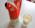 Молоко "Садовое" 3,2% натуральное ультрапастеризованное в стакане