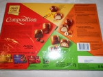 Конфеты шоколадные «Alpen Gold» Composition