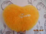 Подушка сердце "Love"