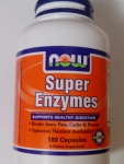 Пищеварительные ферменты Super Enzymes Now Foods, бутылочка фото