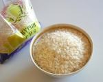 Рис "Астык" высший сорт, внешний вид сухого риса