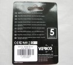 USB-флешка Verico Cordial 16GB - задняя сторона упаковки с информацией