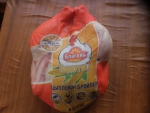Тушка цыпленка - бройлер в упаковке