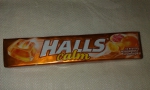 Halls calm со вкусом мандарина и имбиря