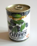 Маслины чёрные без косточек Olives pitted black Tadolive в банке