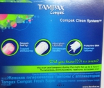 Тампоны Tampax Compak super - другая сторона упаковки