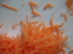 сочная тертая морковь