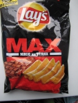 Чипсы «Lay’s MAX» со вкусом «Мясо на углях»