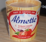 Творожный сыр Альметте с томатами