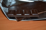 Горький шоколад "СладКо" 55% какао  вид на изломе