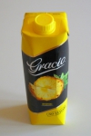 Сок из ананаса с мякотью без добавления сахара "Gracio" в упаковке