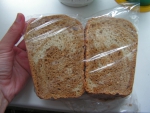 Мраморный хлеб в упаковке