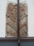 Фрагмент кладки Кальвинистского храма
