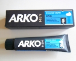 Крем для бритья Arko Men Cool Охлаждающий - туба и упаковка