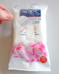 Освежающие влажные салфетки Aura beauty Peony Refreshing wet wipes в открытом виде