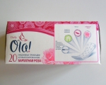 Ежедневные прокладки Ola Бархатная роза в упаковке