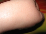 Крем для рук "Garnier" Нежное прикосновение с маслом манго, кожа после применения
