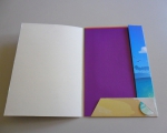 Цветная бумага мелованная Волшебная  Silwerhof 10 листов - открытая упаковка