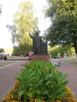 Фестиваль в Лиде. Памятник Скорине
