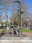 Витебск. Памятник Шагалу
