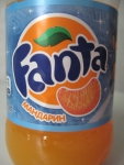 Газированный напиток Фанта Мандарин. Этикетка