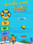 Игра для iPad -  "Doodle Jump SongeBob Squarepants" - скриншот