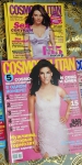 Женский журнал "Cosmopolitan" в обычном и мини формате