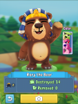 Бесплатная игра для iPad "Bears vs. ART", скриншот, мишка позирует