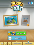 Бесплатная игра для iPad "Bears vs. ART", скриншот, вступительный экран