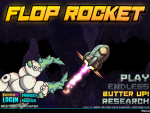 Бесплатная игра на iPad "Flop rocket", скриншот - вступительный экран