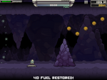 Бесплатная игра на iPad "Flop rocket", скриншот - подзаправка