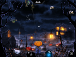Игра для iPad "Shoot the zombirds", скриншот, игра в разгаре