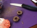Конфеты Сладкий орешек "Марсианка" Мокко - конфета, разрезанная пополам