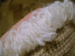 Бахрома из Alize Baby Wool