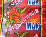 Шоколадные конфеты "Красный мак" Рахат - фантик