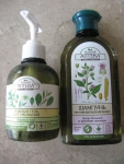 шампунь и средство для умывания Зеленая аптека