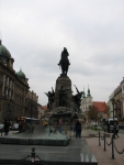 Площадь Яна Матейко в Кракове. Памятник Грюнвальдской битве